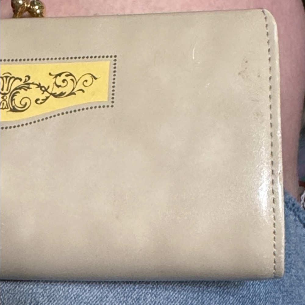 Shiseido Elegant Cream Clutch Wallet Fantasy Souvenir Bag Coin Purse Wallet - Picture 9 of 13